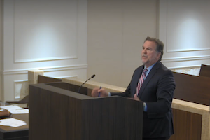 Thomas D. Mauriello at the 4DCA Division 1 Oral Argument
